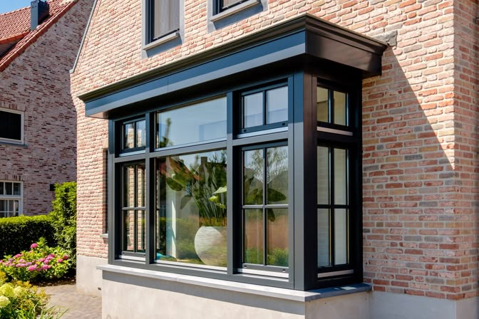 Aluminum window fabrication services in Gujarat, India
